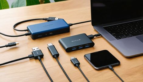 USB-C Aksesuar Rehberi: Kablolar, Hub'lar ve PD Uyumluluğu