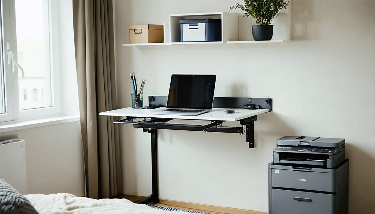 Küçük Alanlar için Kompakt Ev Ofis ve Akıllı Depolama Çözümleri