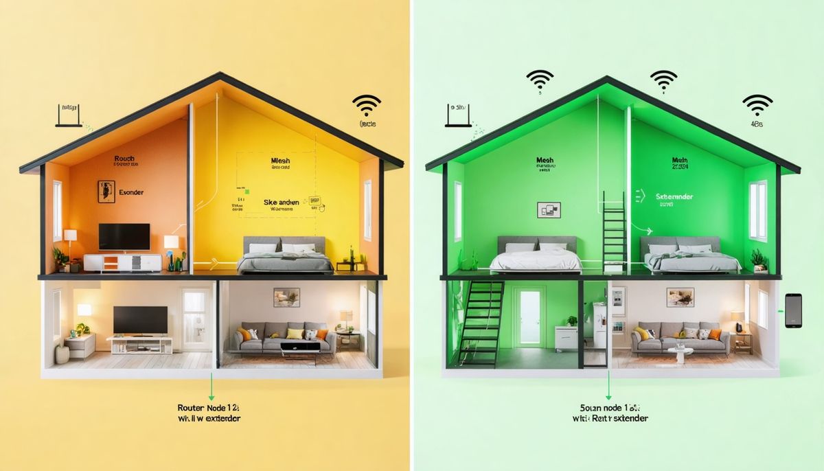 Ev Wi‑Fi Menzilini Artırma: Mesh vs Extender Hangi Durumda?
